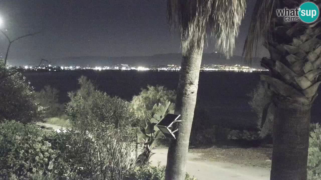 Webcam en vivo Capoterra – Playa La Maddalena – Cerdeña – Italia