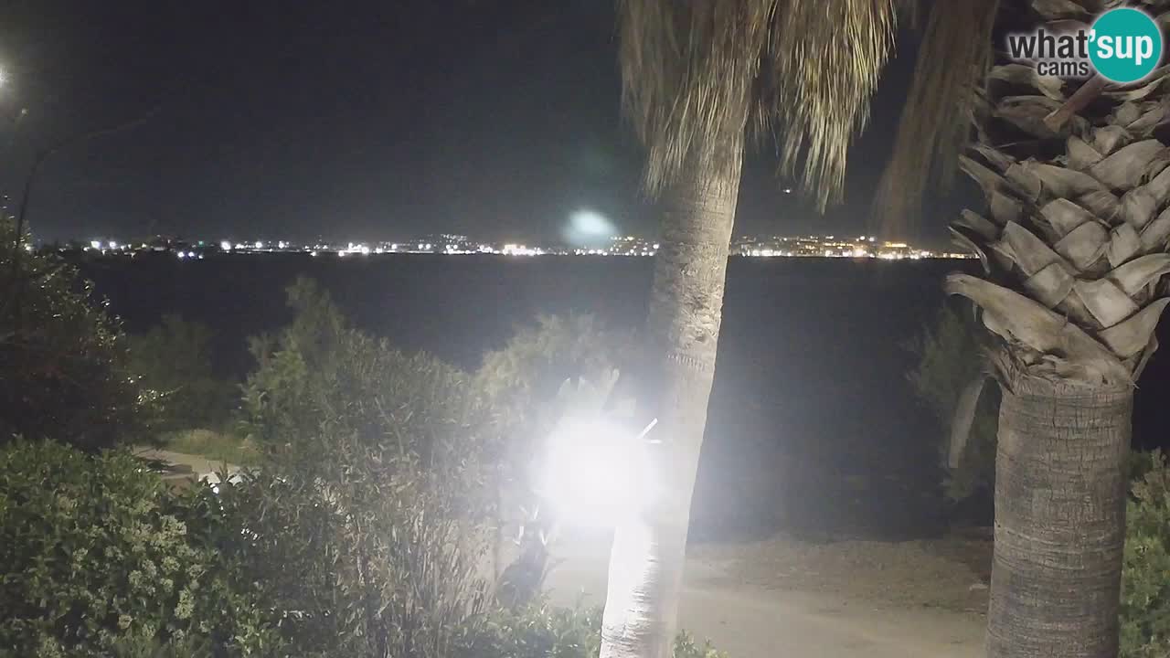 Webcam en direct Capoterra – Plage de La Maddalena – Sardaigne – Italie