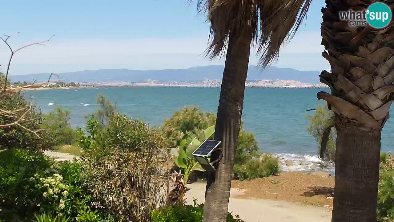 Web kamera uživo Capoterra – plaža La Maddalena – Sardinija – Italija