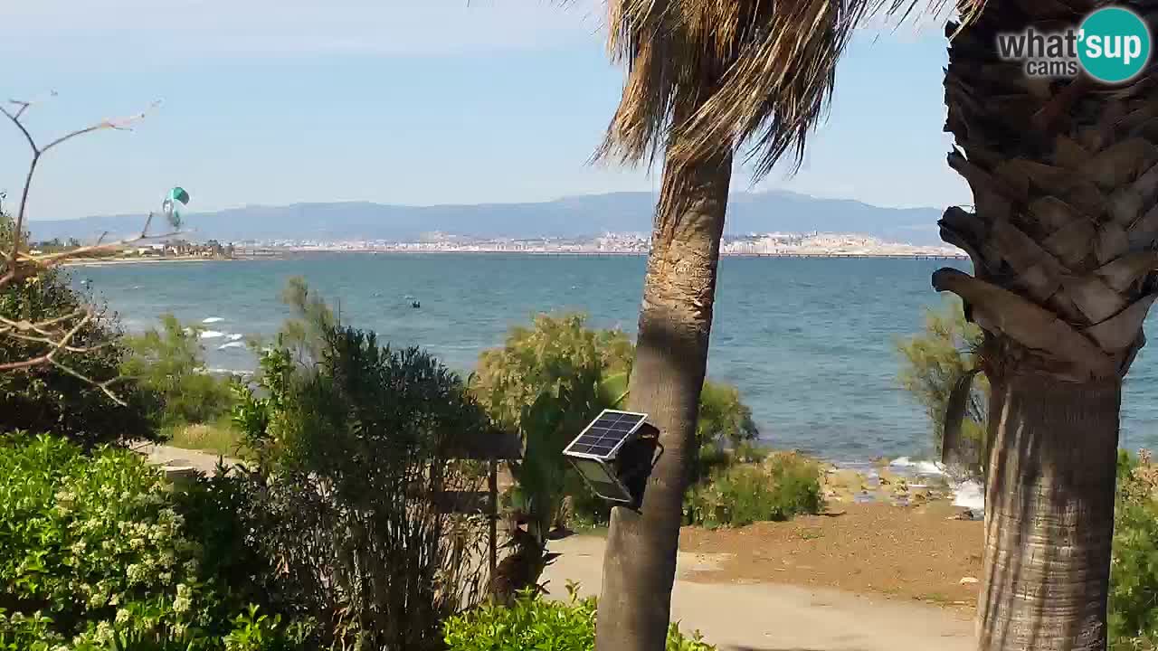 Live webcam Capoterra – La Maddalena beach – Sardinia – Italy