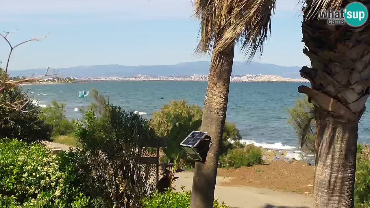 Spletna kamera v živo Capoterra – plaža La Maddalena – Sardinija – Italija