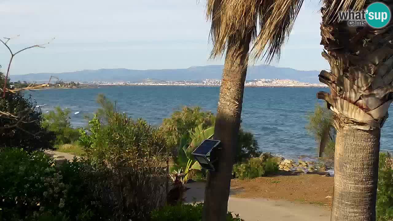Live webcam Capoterra – La Maddalena beach – Sardinia – Italy