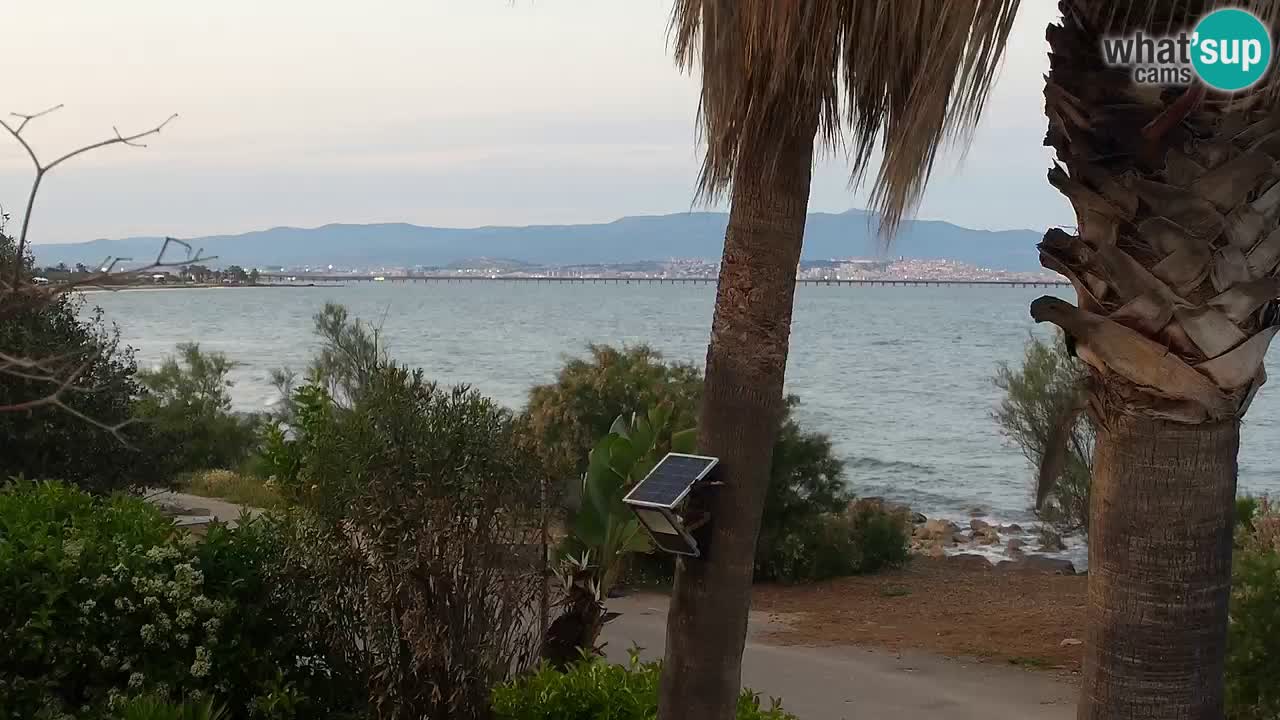 Web kamera uživo Capoterra – plaža La Maddalena – Sardinija – Italija