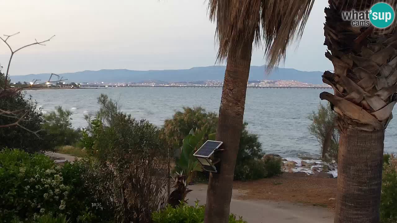 Live Webcam Capoterra – La Maddalena Strand – Sardinien – Italien