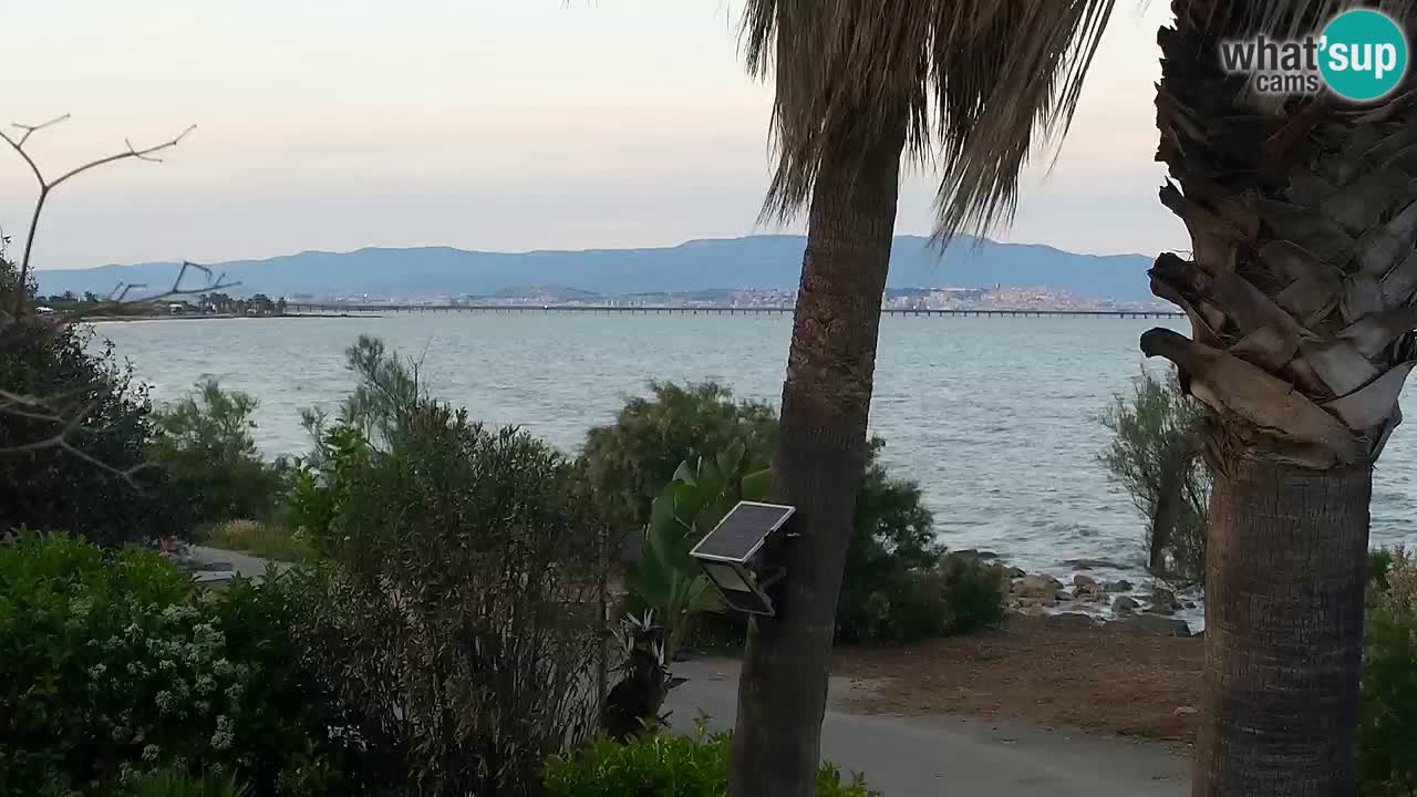 Live Webcam Capoterra – La Maddalena Strand – Sardinien – Italien