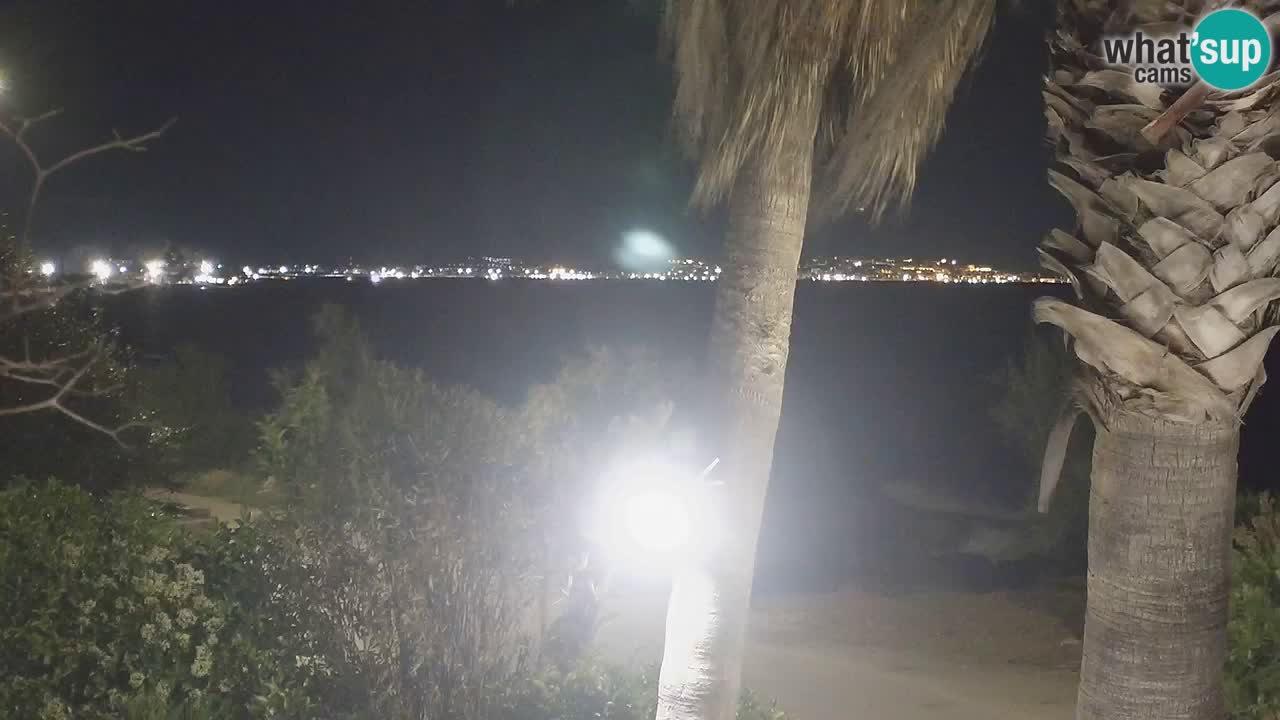 Webcam en vivo Capoterra – Playa La Maddalena – Cerdeña – Italia