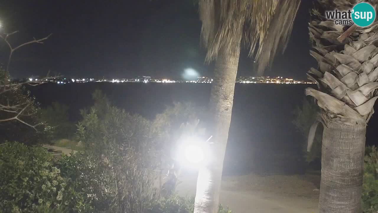 Live webcam Capoterra – Spiaggia della Maddalena – Sardegna – Italia