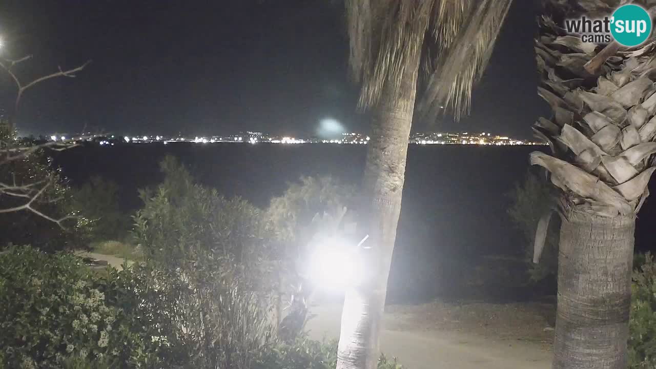 Live webcam Capoterra – La Maddalena beach – Sardinia – Italy