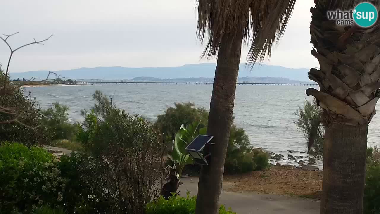 Live webcam Capoterra – La Maddalena beach – Sardinia – Italy