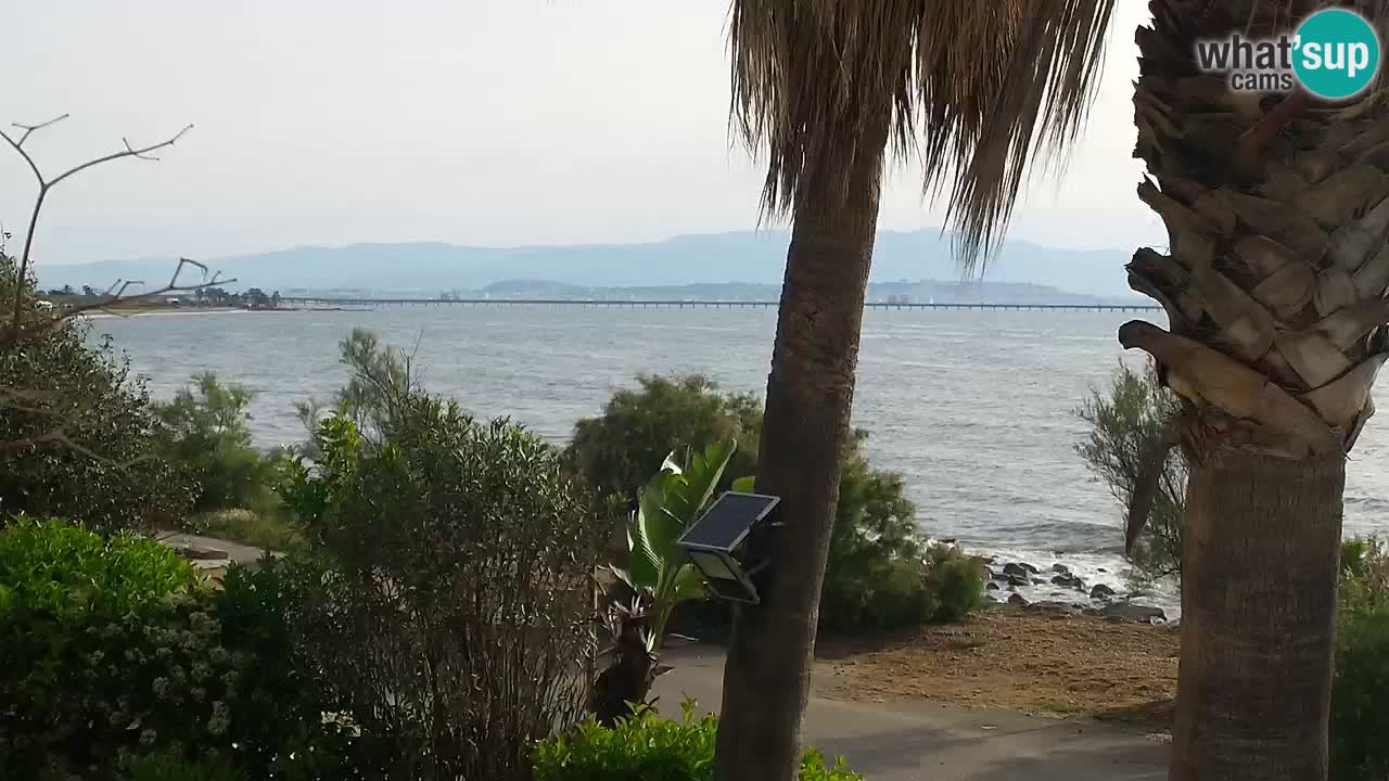 Live Webcam Capoterra – La Maddalena Strand – Sardinien – Italien
