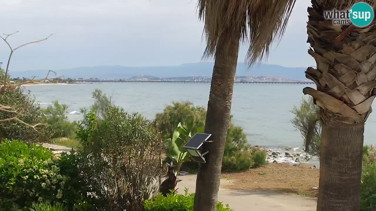 Live Webcam Capoterra – La Maddalena Strand – Sardinien – Italien