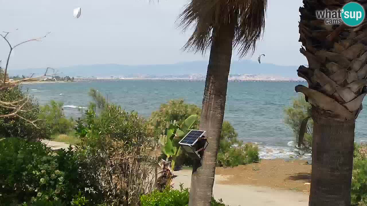 Webcam en vivo Capoterra – Playa La Maddalena – Cerdeña – Italia