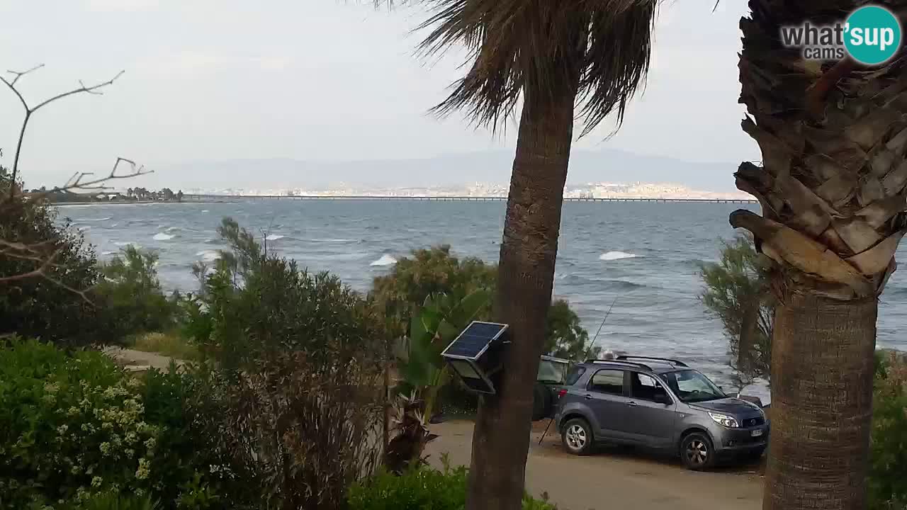 Live webcam Capoterra – La Maddalena beach – Sardinia – Italy
