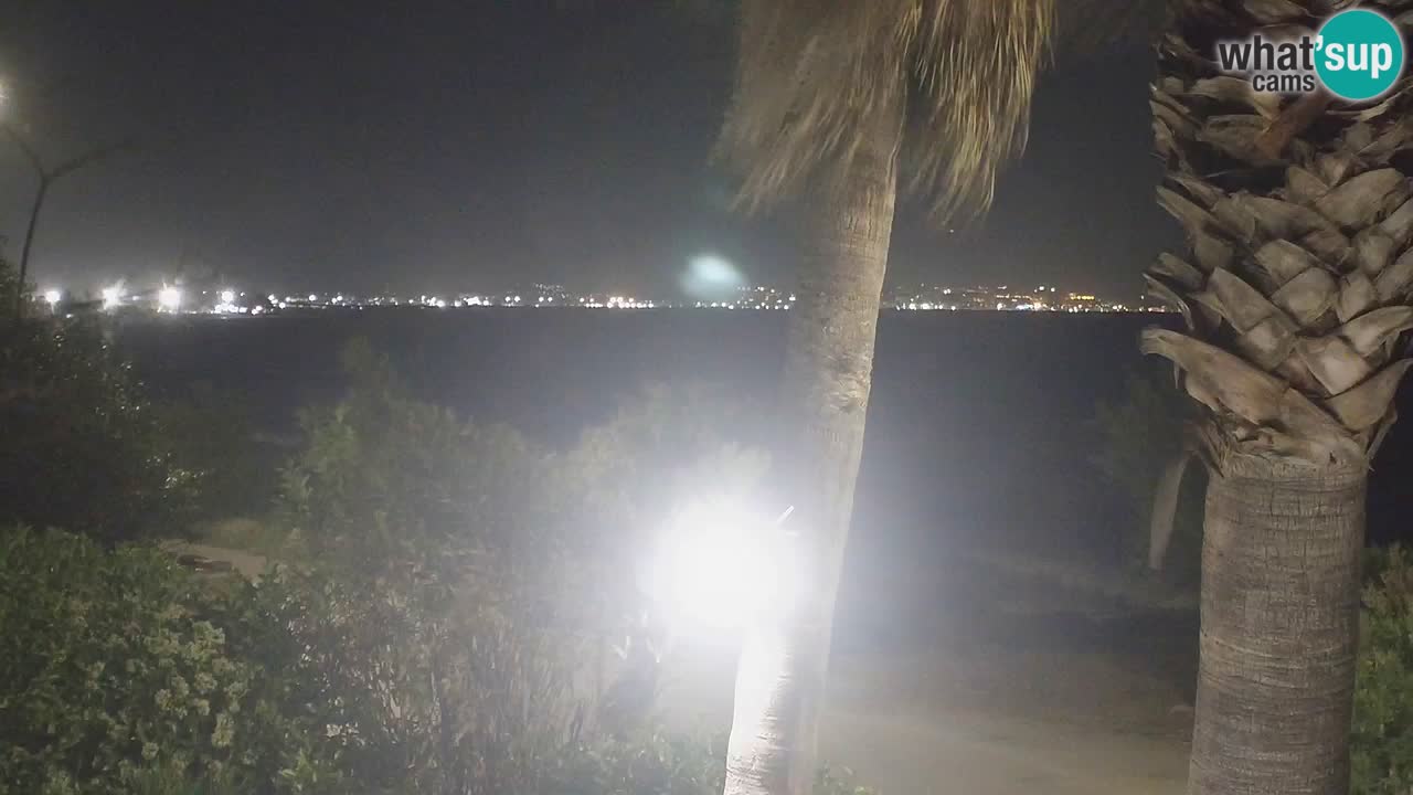 Live webcam Capoterra – La Maddalena beach – Sardinia – Italy