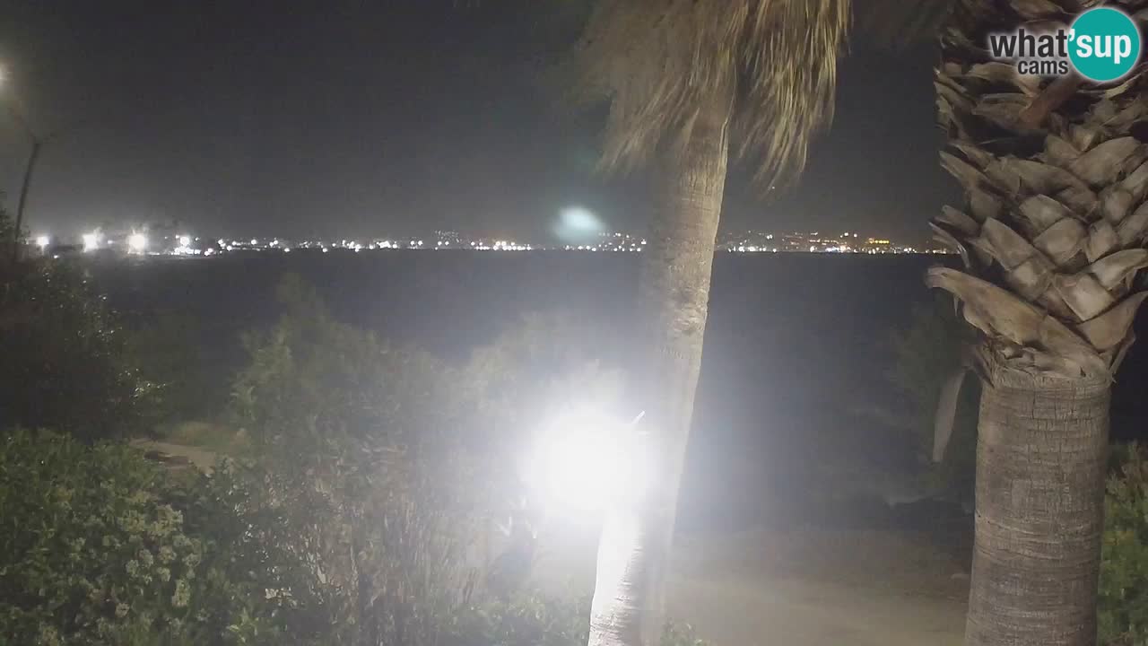 Live webcam Capoterra – La Maddalena beach – Sardinia – Italy