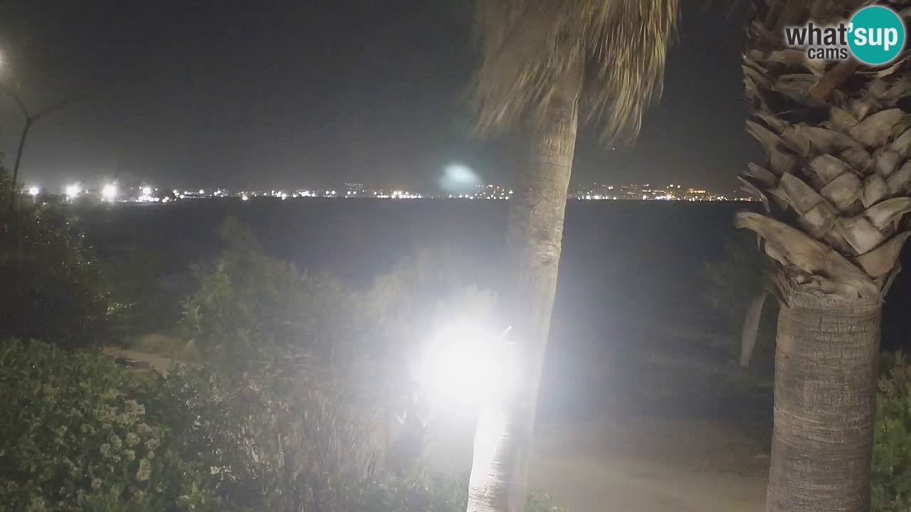 Webcam en vivo Capoterra – Playa La Maddalena – Cerdeña – Italia