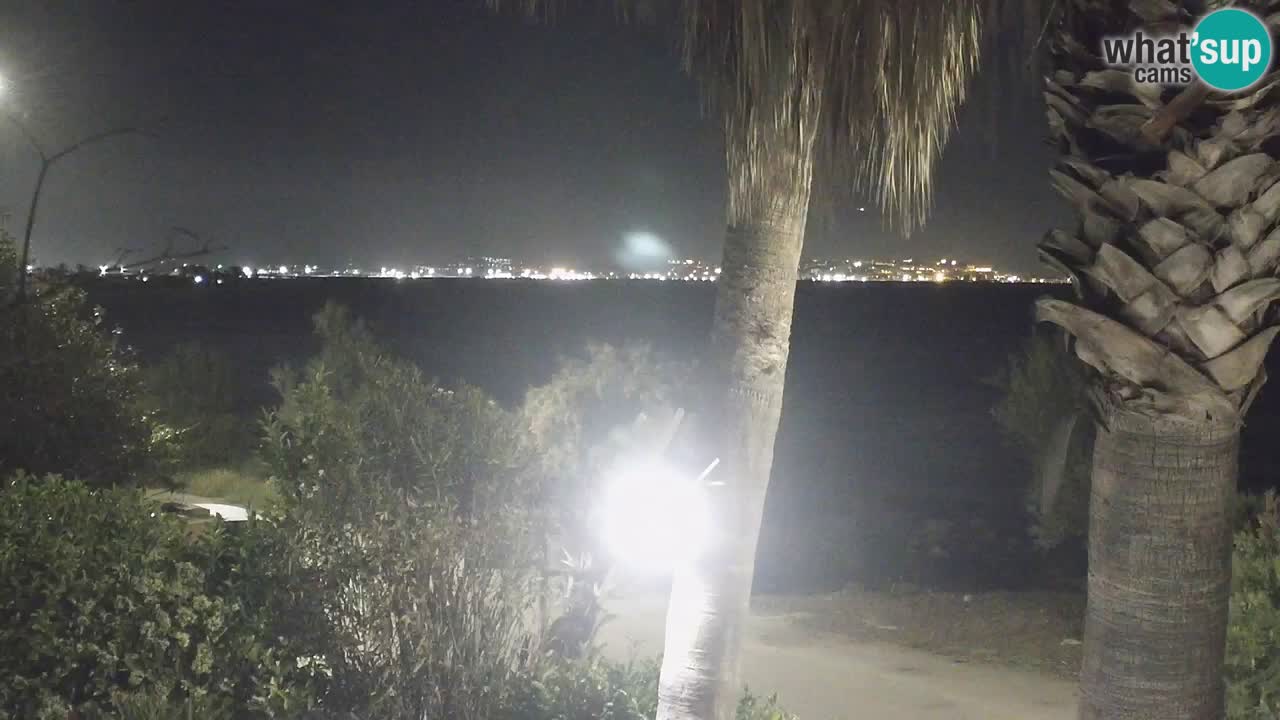 Live Webcam Capoterra – La Maddalena Strand – Sardinien – Italien