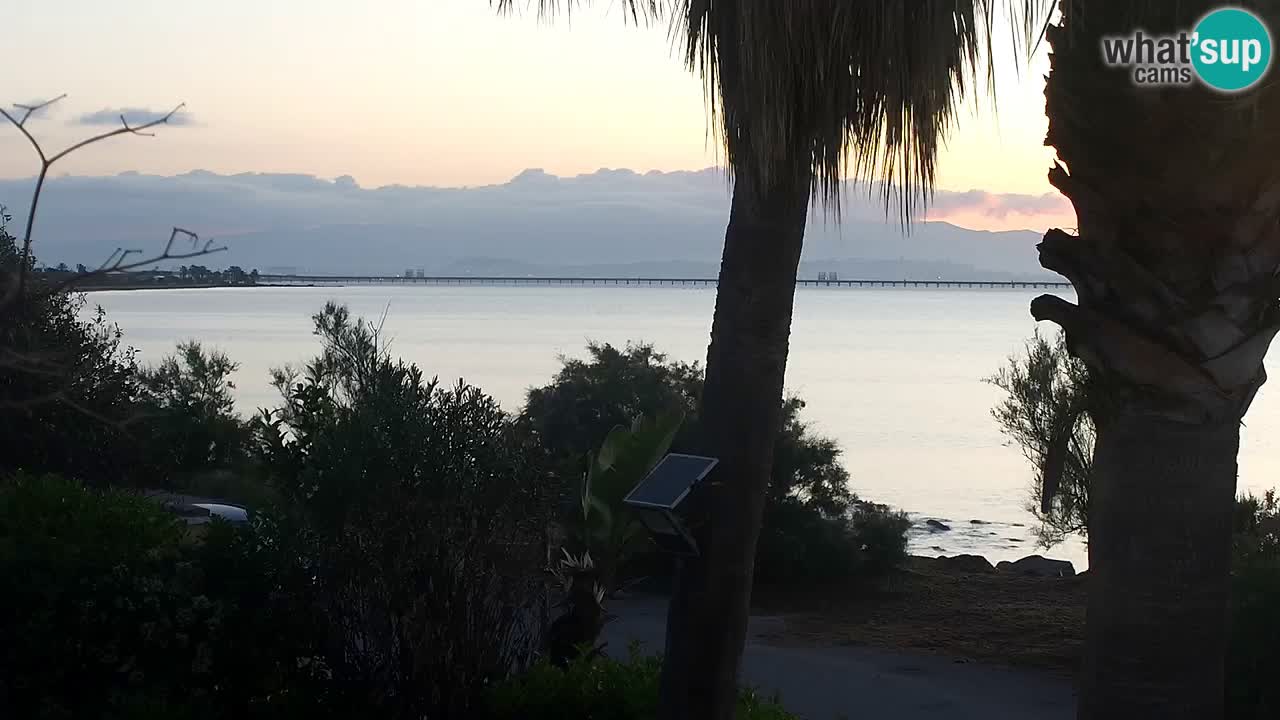 Live webcam Capoterra – La Maddalena beach – Sardinia – Italy