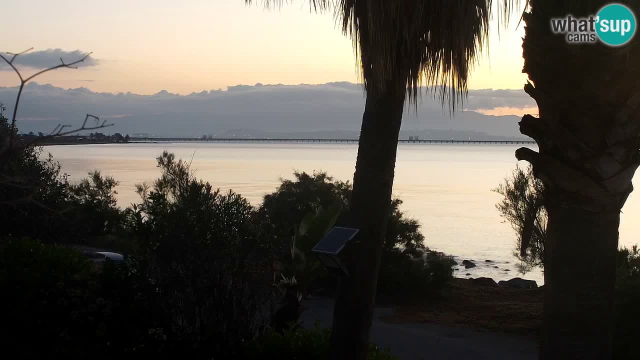 Webcam en vivo Capoterra – Playa La Maddalena – Cerdeña – Italia
