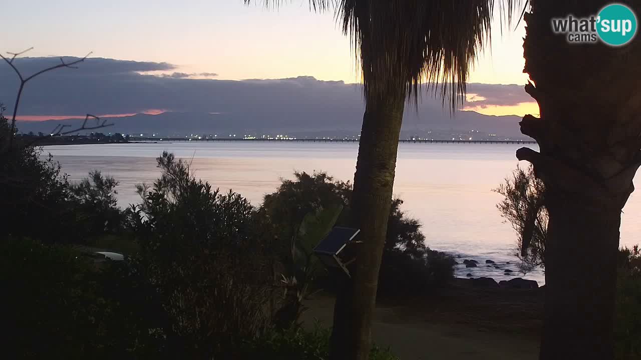 Webcam en vivo Capoterra – Playa La Maddalena – Cerdeña – Italia
