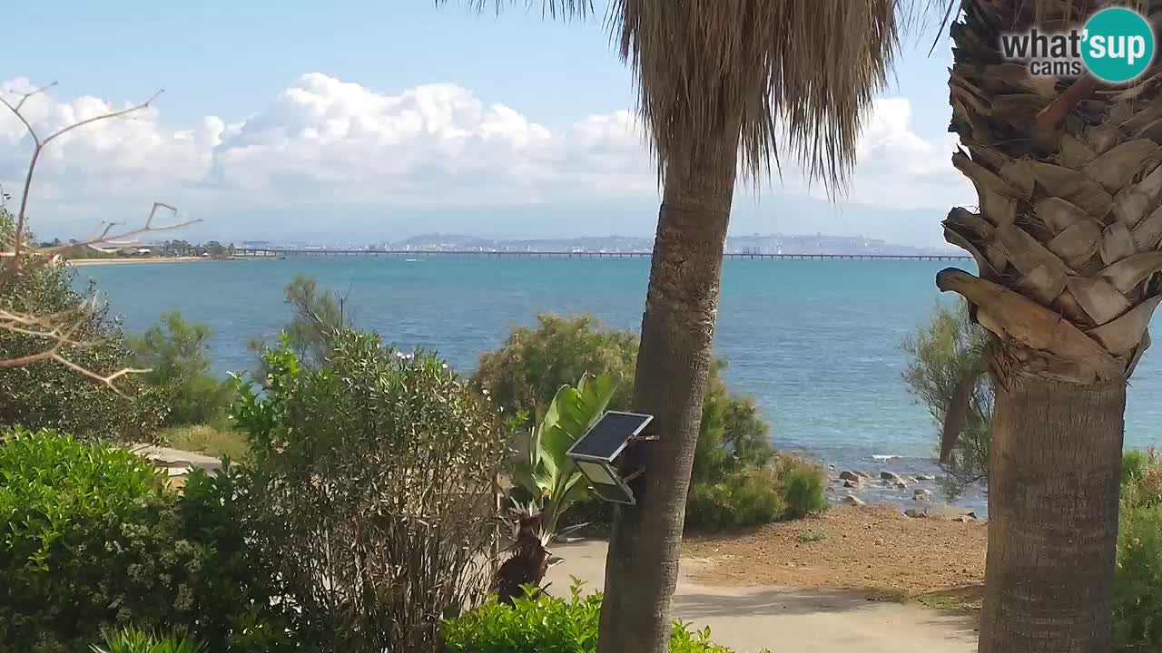 Webcam en vivo Capoterra – Playa La Maddalena – Cerdeña – Italia