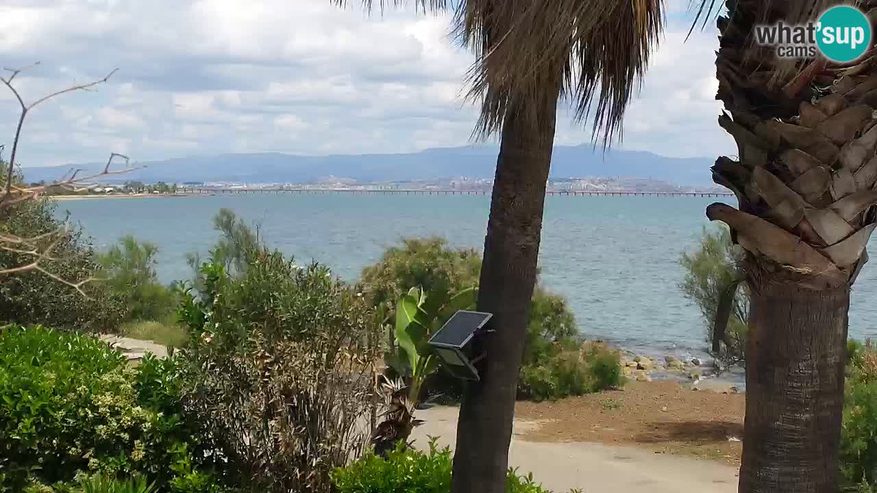 Web kamera uživo Capoterra – plaža La Maddalena – Sardinija – Italija