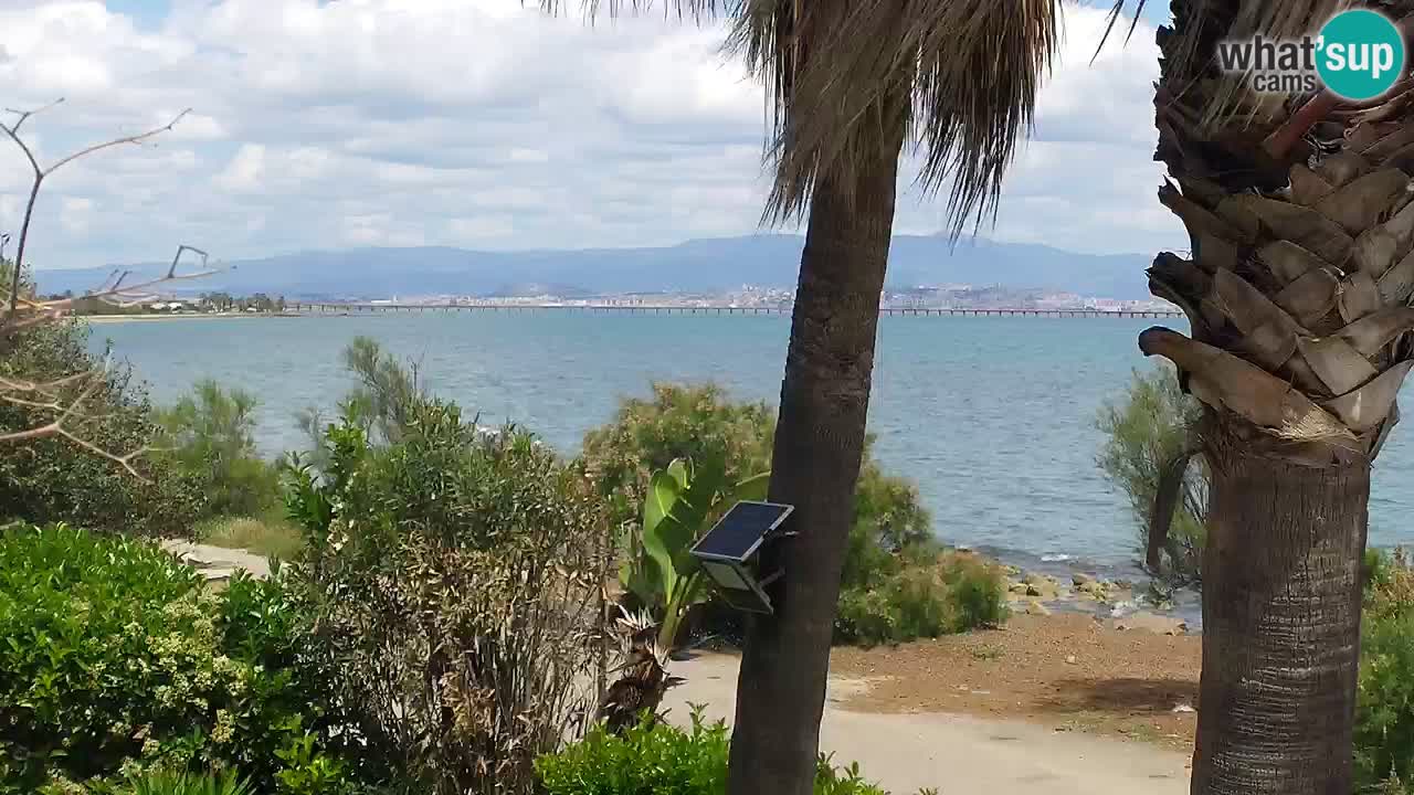 Web kamera uživo Capoterra – plaža La Maddalena – Sardinija – Italija