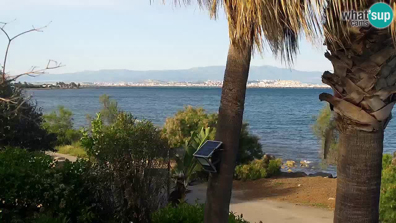 Live Webcam Capoterra – La Maddalena Strand – Sardinien – Italien