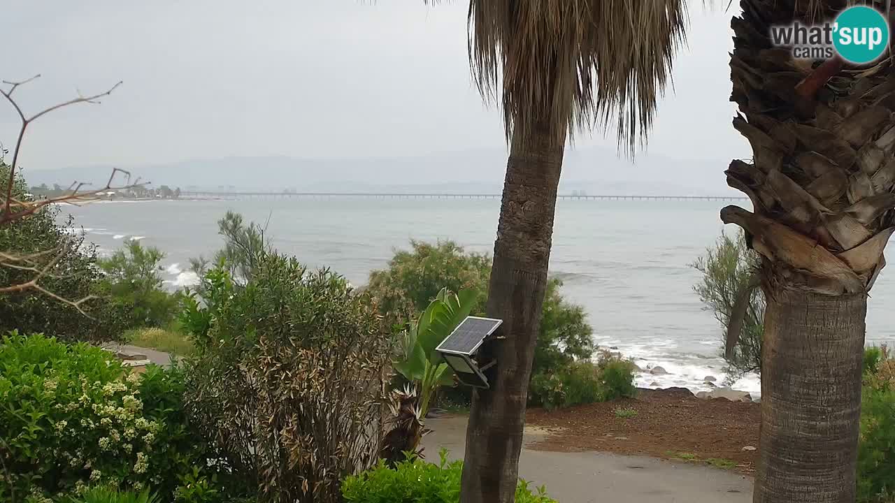 Live webcam Capoterra – La Maddalena beach – Sardinia – Italy