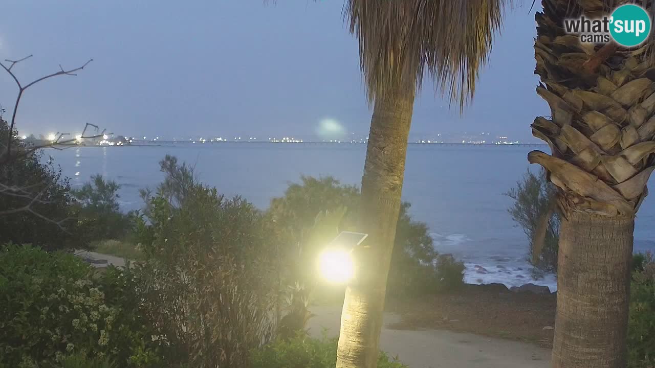 Live Webcam Capoterra – La Maddalena Strand – Sardinien – Italien
