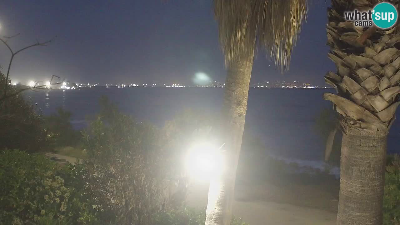 Live Webcam Capoterra – La Maddalena Strand – Sardinien – Italien