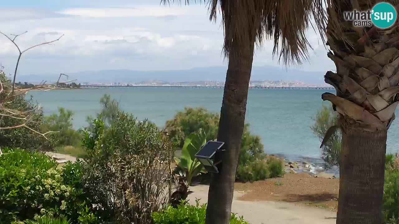 Web kamera uživo Capoterra – plaža La Maddalena – Sardinija – Italija