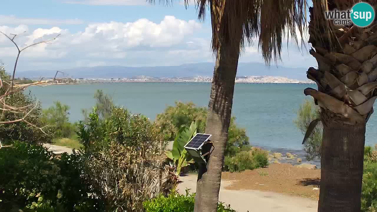 Webcam en vivo Capoterra – Playa La Maddalena – Cerdeña – Italia