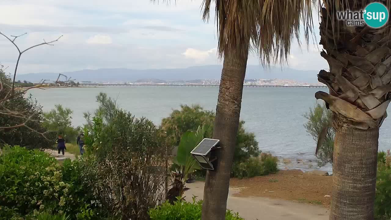 Live Webcam Capoterra – La Maddalena Strand – Sardinien – Italien