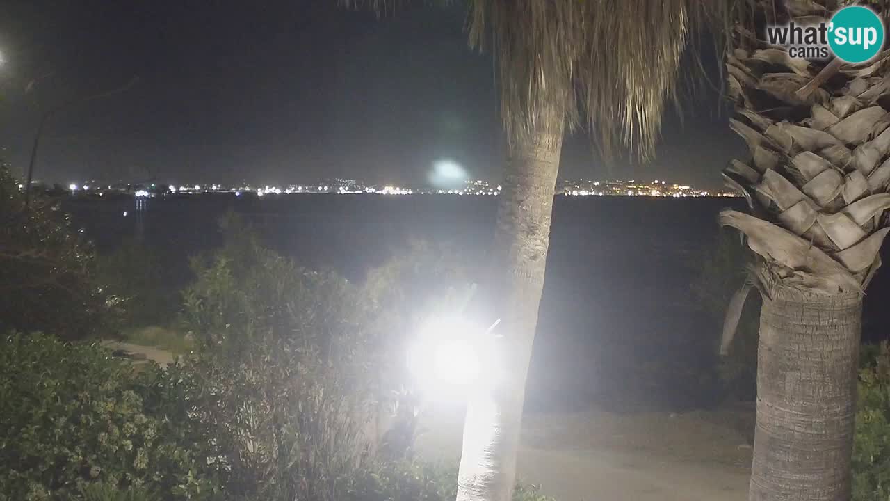 Live webcam Capoterra – La Maddalena beach – Sardinia – Italy