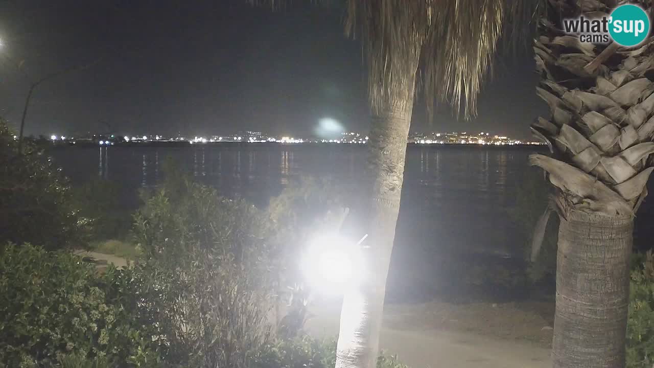 Live Webcam Capoterra – La Maddalena Strand – Sardinien – Italien