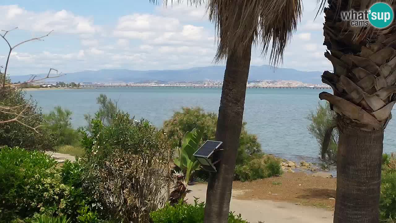 Spletna kamera v živo Capoterra – plaža La Maddalena – Sardinija – Italija