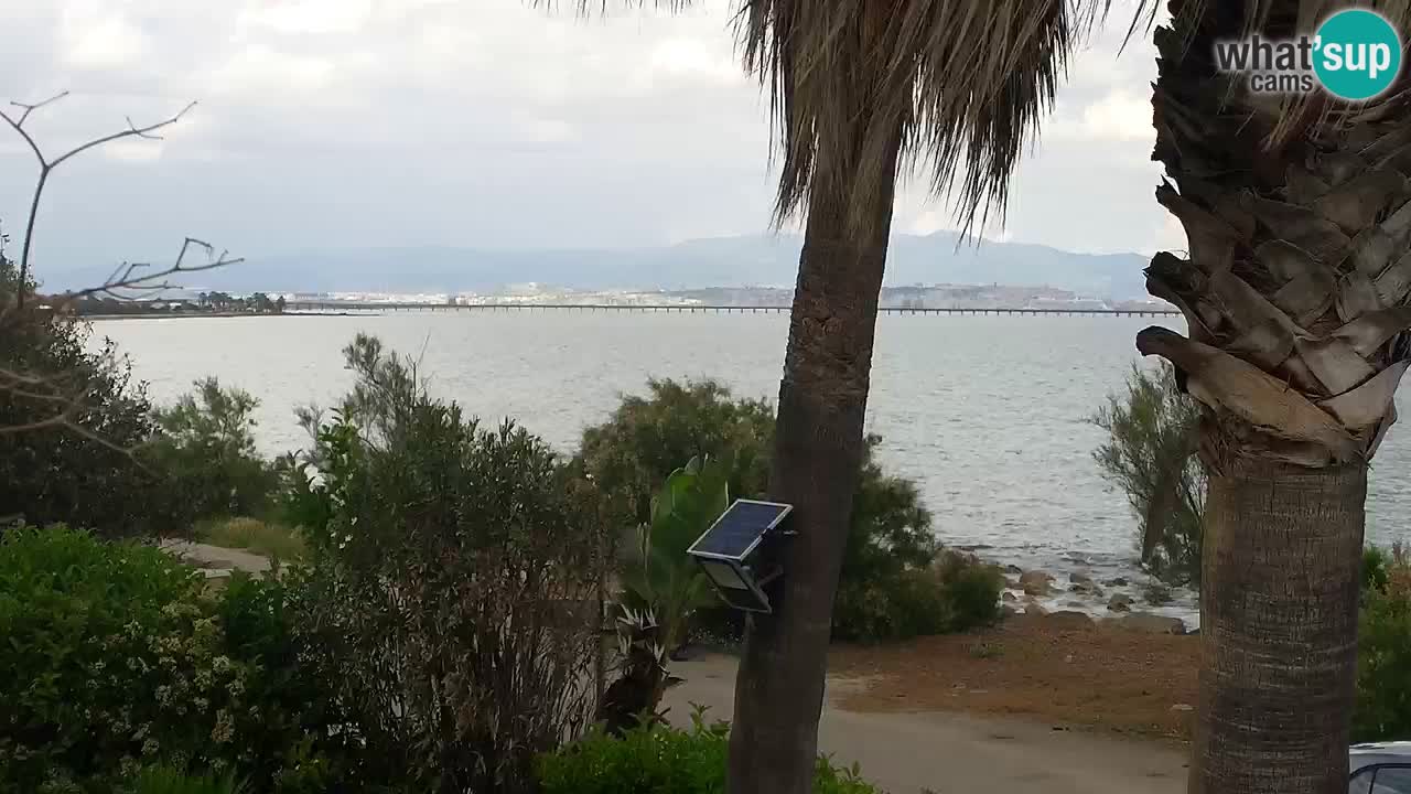 Webcam en vivo Capoterra – Playa La Maddalena – Cerdeña – Italia
