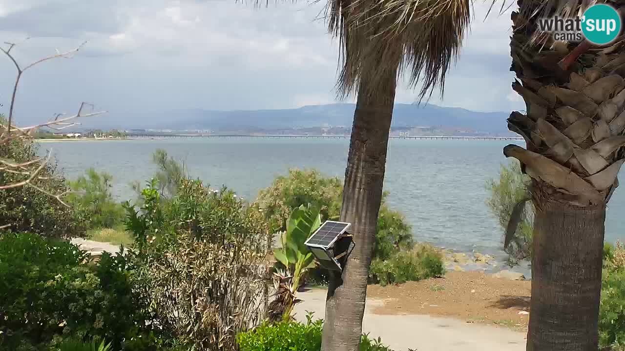 Live Webcam Capoterra – La Maddalena Strand – Sardinien – Italien