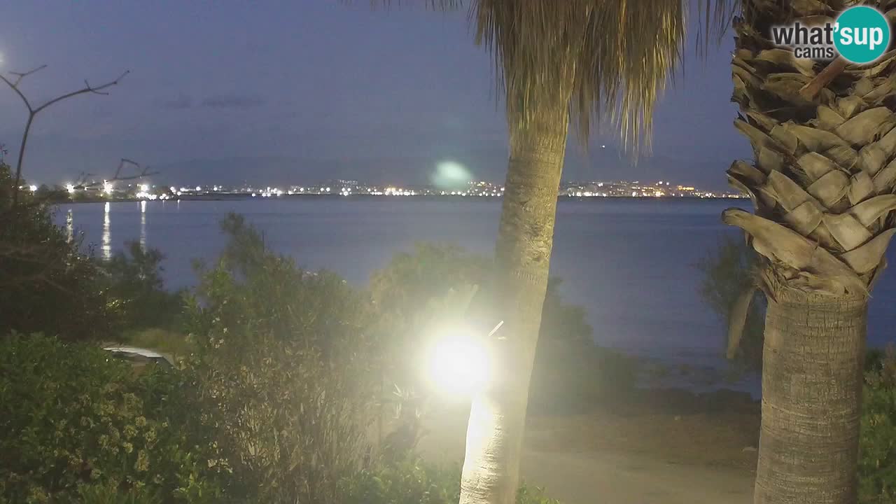 Live webcam Capoterra – La Maddalena beach – Sardinia – Italy