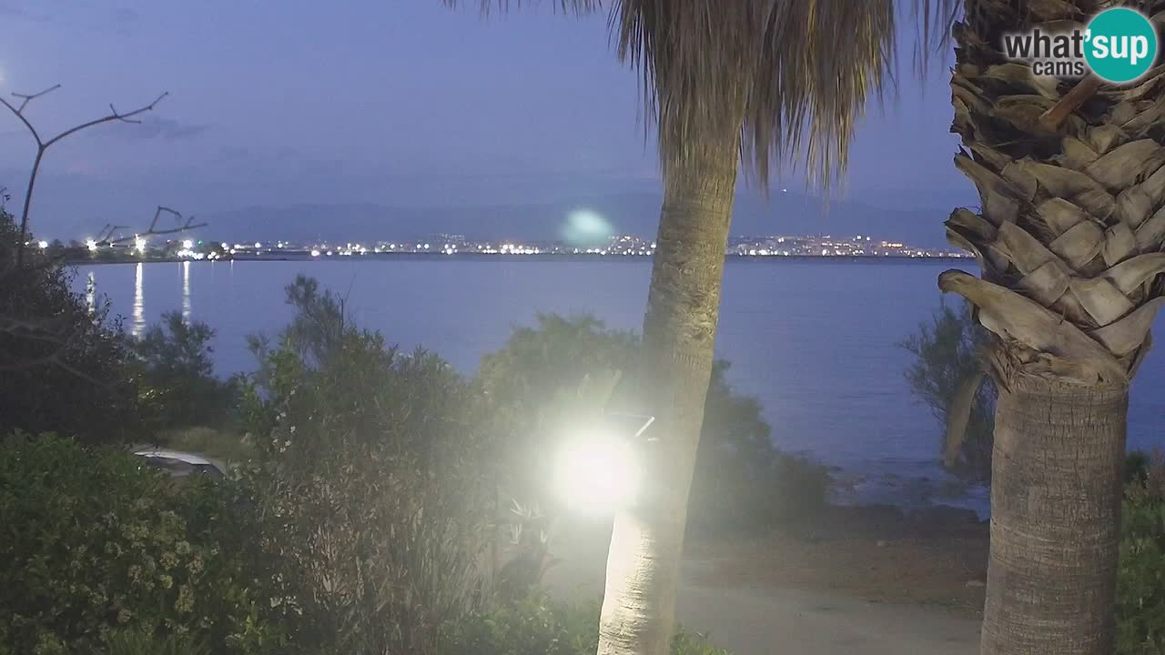 Live Webcam Capoterra – La Maddalena Strand – Sardinien – Italien