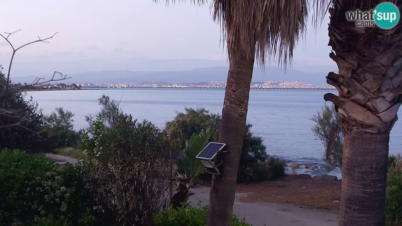 Live webcam Capoterra – Spiaggia della Maddalena – Sardegna – Italia