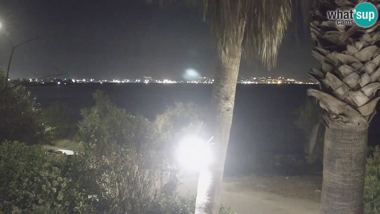 Live webcam Capoterra – Spiaggia della Maddalena – Sardegna – Italia