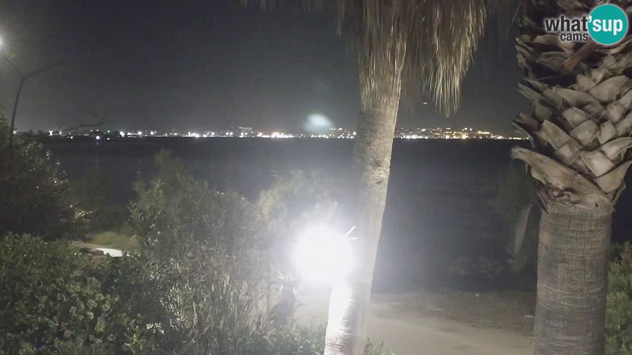 Live webcam Capoterra – La Maddalena beach – Sardinia – Italy