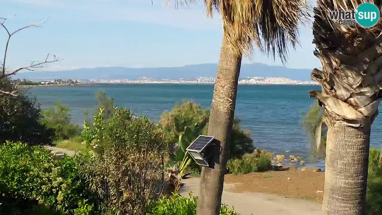 Spletna kamera v živo Capoterra – plaža La Maddalena – Sardinija – Italija