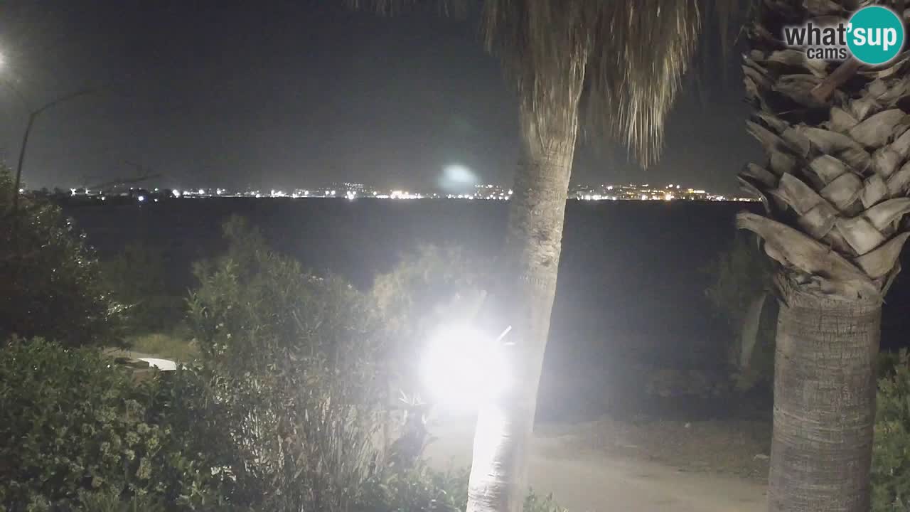 Webcam en vivo Capoterra – Playa La Maddalena – Cerdeña – Italia