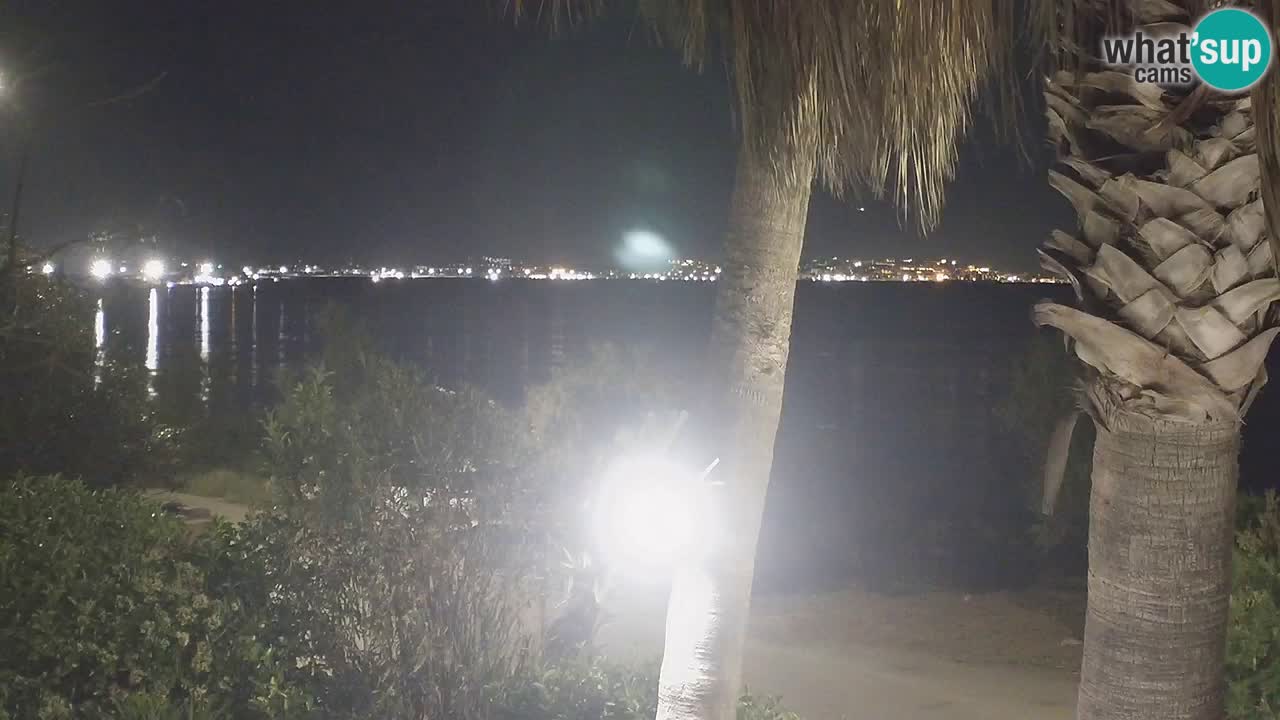Live webcam Capoterra – La Maddalena beach – Sardinia – Italy