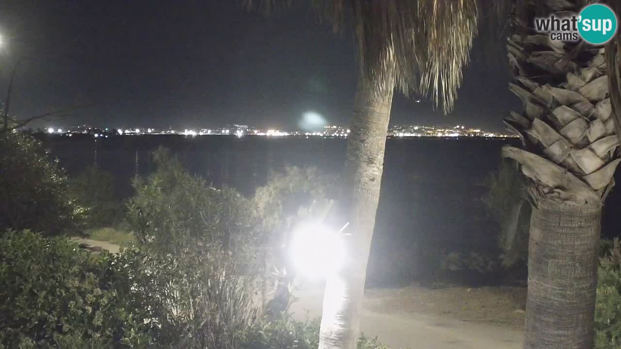 Webcam en vivo Capoterra – Playa La Maddalena – Cerdeña – Italia
