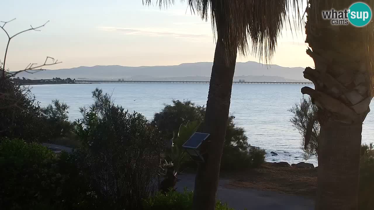 Live Webcam Capoterra – La Maddalena Strand – Sardinien – Italien
