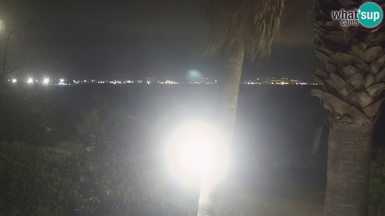 Webcam en vivo Capoterra – Playa La Maddalena – Cerdeña – Italia